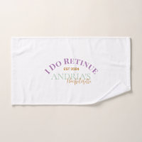 Serviettes Spa Jour Bachelorette