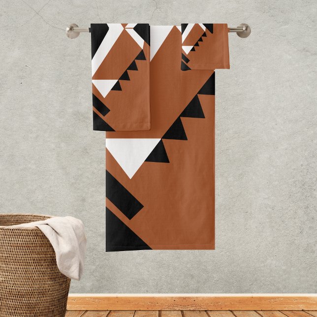 Serviettes Terracotta-Chic Boho Style (Créateur téléchargé)