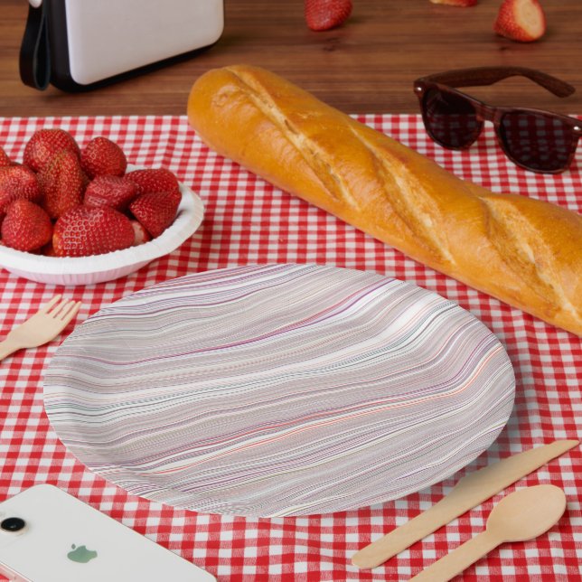 Servir avec style : Assiettes en papier rondes pou (Pique-nique)