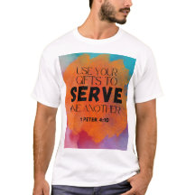 Servir avec T-shirt Grace