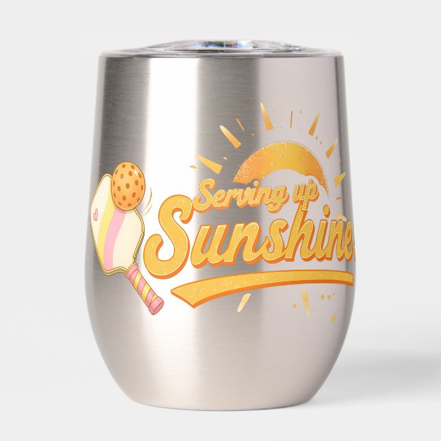Servir du Soleil | Vie de Pickleball Pastel Ensole (Avant)