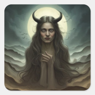 ses autocollants démon