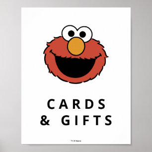 Sesame Street Elmo - Affiche pour un premier ann