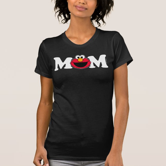 Sesame Street Elmo - Anniversaire Maman T-Shirt (Devant)