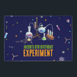 Set De Table Anniversaire des sciences<br><div class="desc">Transformez votre expérience culinaire avec notre set de table passionnant à thème scientifique ! Immergez-vous dans le monde de la chimie avec un ensemble de chimie fascinant sur un arrière - plan de marine profonde. L'ajout de couleurs néons crée une touche dynamique et élégante, faisant de ce set de table...</div>
