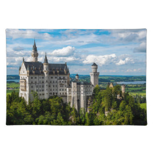Set De Table Château de Neuschwanstein - Bavière - l'Allemagne