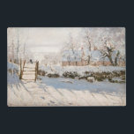 Set De Table Claude Monet - Le Magpie<br><div class="desc">The Magpie / La Pie - Claude Monet,  Huile sur toile,  1868-1869</div>