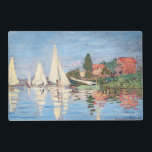 Set De Table Claude Monet - Regattas à Argenteuil<br><div class="desc">Regattas à Argenteuil,  Regates a Argenteuil. Par Claude Monet en 1872.</div>