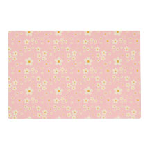 Groovy Blush Boho Daisy Motif Jardin Papier Peint
