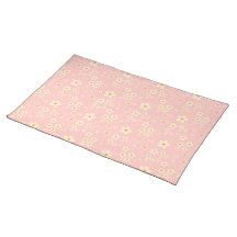 Groovy Blush Boho Daisy Motif Jardin Patron Écharp