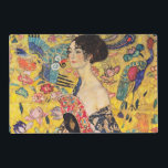 Set De Table Gustav Klimt - Dame avec ventilateur<br><div class="desc">Dame avec ventilateur - Gustav Klimt,  Huile sur toile,  1917-1918</div>