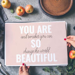 Set De Table Inspiration Vous Êtes Si Belle Citation Positive<br><div class="desc">Inspiration Vous Êtes Si Belle Citation Positive</div>