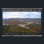 Set De Table National Park Anniversary Hot Springs Vue d'automn<br><div class="desc">You are viewing The Lee Hiller Designs Collection of Home and Office Decor, Apparel, Toxiques and Collectibles. The Designs include Lee Hiller Photographie et Mixed Media Digital Art Collection. You can view her her Nature photographiy at at http://HikeOurPlanet.com/ and follow her hiking blog within Hot Springs National Park. Hot Springs...</div>