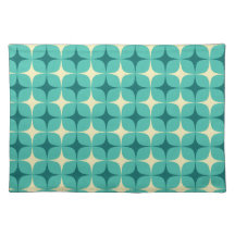 Tapis de table en tissu aux vibes Rétro