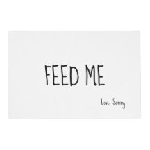 Texte mignon Me nourrir Animal de compagnie person