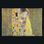 Set De Table The Kiss (original Der Kuss) par Gustav Klimt<br><div class="desc">The Kiss (1907-1908). Artiste : Gustav Klimt (1862-1918). Le Kiss (original Der Kuss) est probablement l'oeuvre la plus célèbre de Gustav Klimt. Il a commencé à y travailler en 1907 et c'est le point culminant de sa soi-disant "période d'or". The Kiss est une vintage peinture d'amour et d'amour de l'époque...</div>