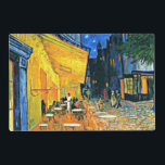 Set De Table Van Gogh - Cafe Terrasse,<br><div class="desc">Vincent Van Gogh célèbre peinture,  Café Terrace.</div>