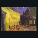 Set De Table Vincent Van Gogh Café Terrasse Au Night Fine Art<br><div class="desc">Vincent Van Gogh Cafe Terrace At Night Fine Art Vincent Willem van Gogh est un peintre postimpressionniste hollandais dont l'oeuvre, remarquable par sa beauté rugueuse, son honnêteté émotionnelle et sa couleur audacieuse, a eu une influence considérable sur l'art du XXe siècle. Il produit des portraits, des autoportraits, des paysages et...</div>