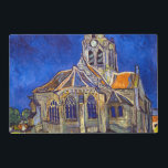 Set De Table Vincent van Gogh - L'église d'Auvers<br><div class="desc">L'église d'Auvers / l'Eglise à Auvers-sur-oise par Vincent Van Gogh en 1890</div>