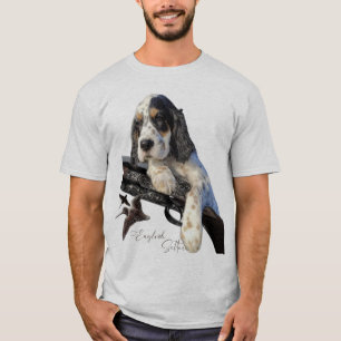 Setter anglais, mignon T-shirt chiot