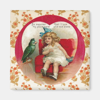Seul Vous J'Aime L'Oeuvre Vintage Magnet Personnal