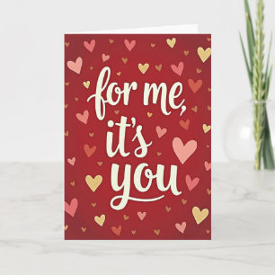 Seulement Toi Mon Amour Carte de Coeur