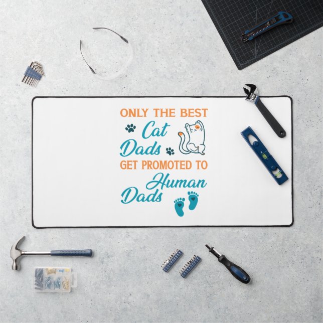 Seuls Les Meilleurs Dads De Chat Sont Promus Aux D (Poste de travail)