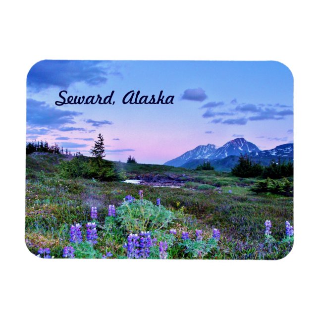 Seward, Alaska Magnet Voyage (Horizontal)