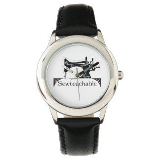 Sewteachable eMontre Montre (Noir)