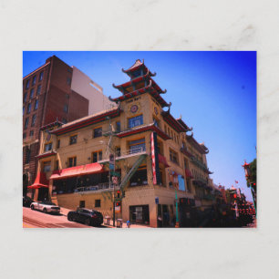 SF Chinatown Trade Mark Building Carte postale