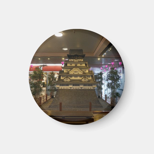 SF Japantown Osaka Castle Réplique #2 Magnet (Devant)