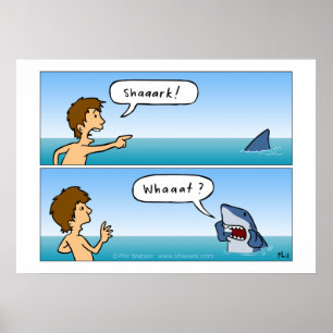 Shaaark ! Whaaat ? Affiche