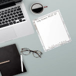 Shabby Chic ! Bloc-notes SLP tendance<br><div class="desc">Bloc-notes du pathologiste de la langue de la parole.</div>