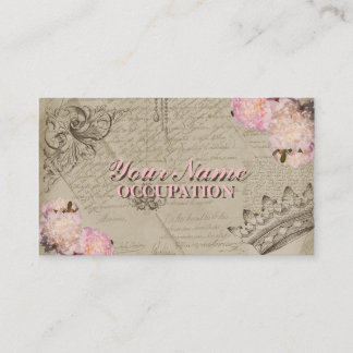 Shabby Chic - Carte de visite