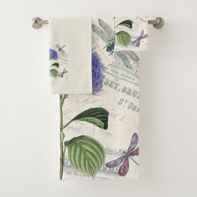 Shabby Chic collection de serviettes (En situation)