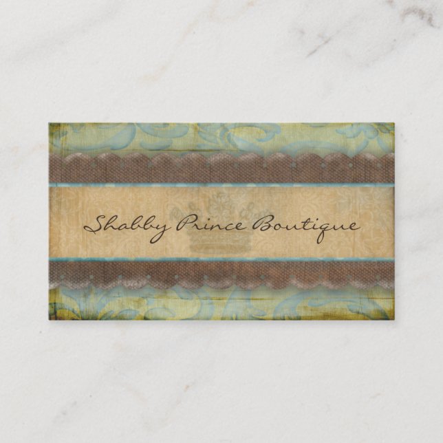 Shabby Prince Carte de visite (Devant)