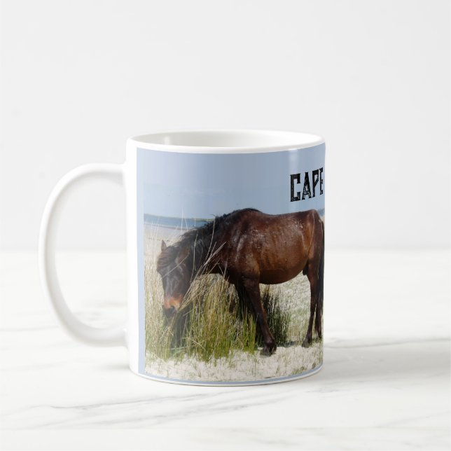 Shackleford Bank Horse Mug (Gauche)