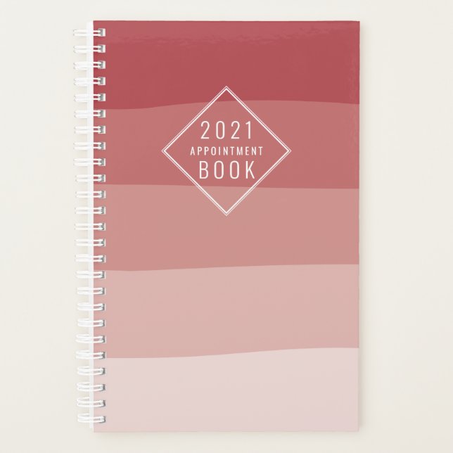 Shades of Coral Red Hair Beauté Salon Rendez-vous (Devant)