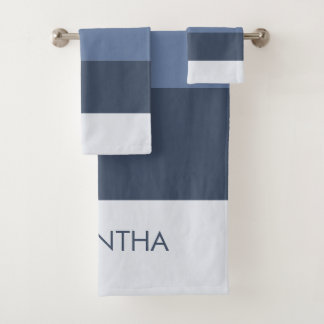 Shades of Modern Color Blocks Stripes Personalize