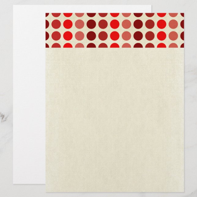 Shades of Red Pois par Shirley Taylor (Devant / Derrière)