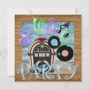 Shag - Dance Party Invitation