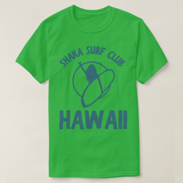 Shaka Surf Club Hawaii TShirt (Design devant)