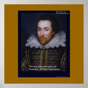 Shakespeare "Amour céleste" Affiches d'art