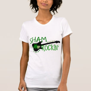 Sham Rockin' Femme St. Patrick's Day t-shirt