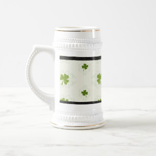 SHAMROCK BEER STEIN MUG