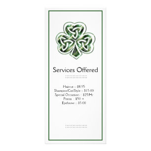 Shamrock Celte Design 2 Services Carte rack 2