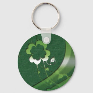 Shamrock de chance porte - clés et porte-clés irla