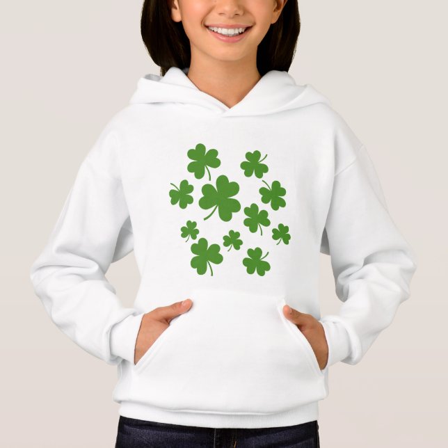 Shamrock de la Saint Patrick Motif Clover (Devant)