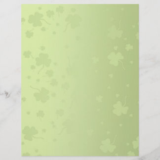 Shamrock de la Saint-Patrick Motif - en-tête