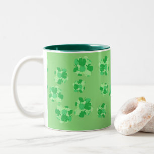 Shamrock des Mugs Verts Shamrock